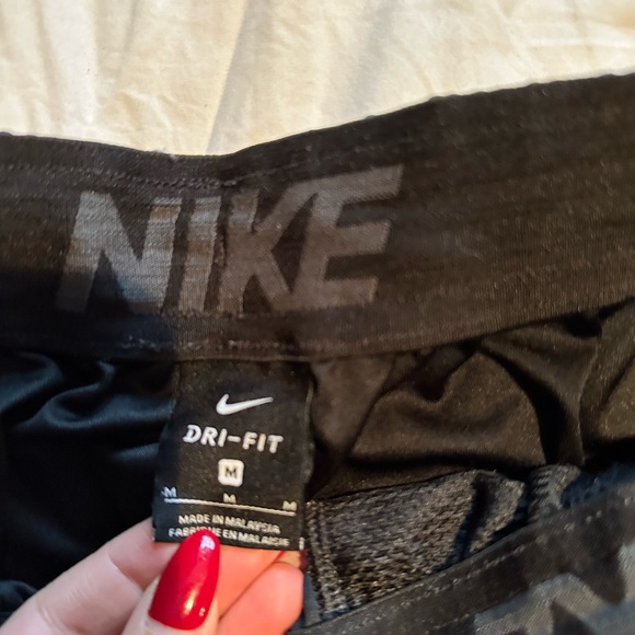 Black Nike medium  dri fit athletic shorts - Picture 2 of 3